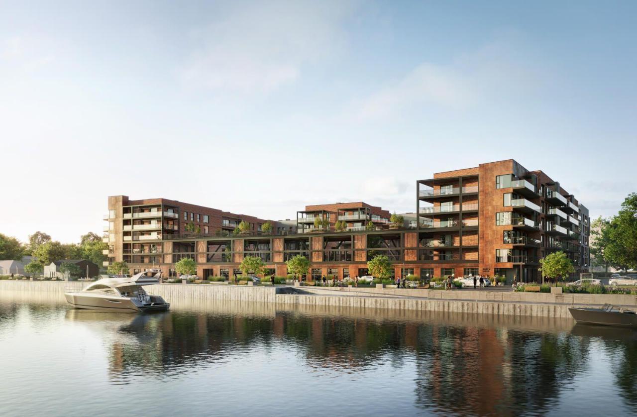 Riverside Apartments Nadmotlawie - Gym & Sauna, Free Parking Gdansk Luaran gambar
